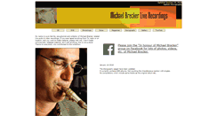 Desktop Screenshot of michaelbreckerliverecordings.com